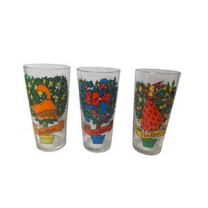 Vintage 12 Days of Christmas Drinking Glasses 6,9,11 Holiday Barware Collectible